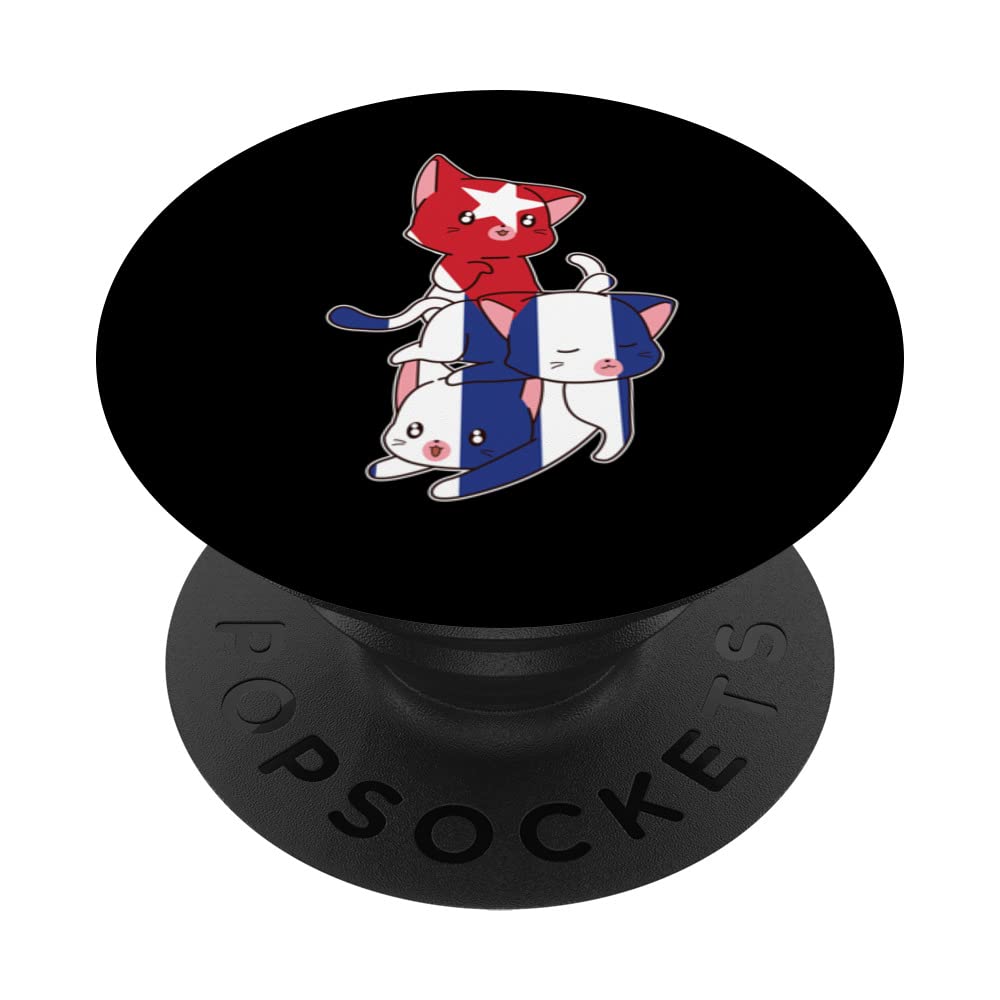 Cuba Cats Cuba Cuban PopSockets Swappable PopGrip