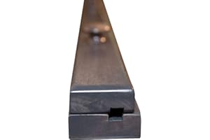 HOPE WOODWORKING RRD Quilt Hanger for Wall for Display (42”)– Amish Made Wooden Quilt Rack Wall Mount - Rustic Tapestry Hangers for Rugs, Tapestries & Quilts – Quilt Wall Hangers (Maple Wood, Antique Slate Stain, 42”)