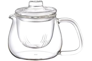 KINTO 8363 UNITEA Teapot, 15.2 fl oz (450 ml), Dishwasher-Safe, Heat-Resistant Glass, Gift