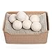 FANALA Washing Machine Saves Drying Time Natural Reusable Laundry Wool Dryer Balls Laundry Bags