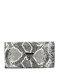 GUESS Factory Women's Abree Python-Embossed Slim Wallet