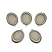 Beadthoven 10pcs Oval Vintage Tibetan Style Alloy Pendant Cabochon Bezel Settings Fit Oval Tray: 40x30mm Jewelry Making Necklace Accessories (Nickel Free, Antique Bronze)