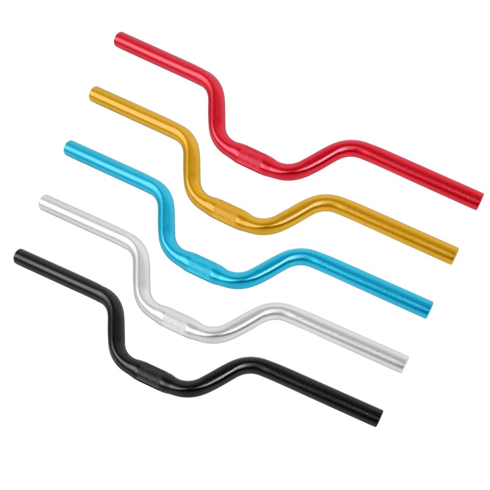 Tbest Aluminum Alloy Mountain Bike Road Bike Handlebar, 25.4*520mm, Golden