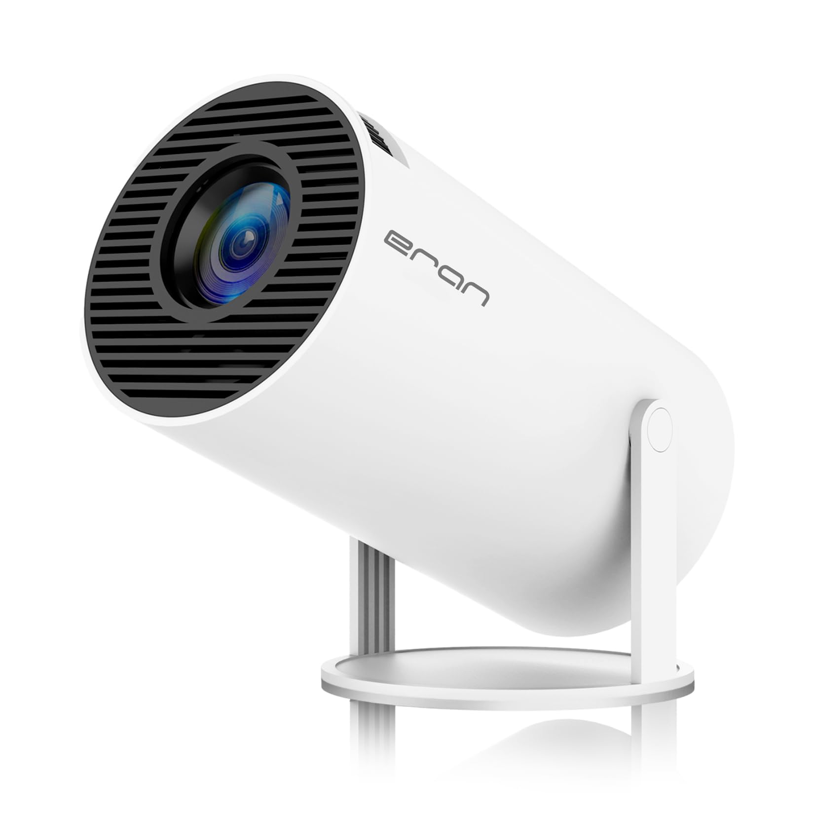 thumbnail interactive-video image 1 of HY300 WiFi6 Bluetooth Projector - 4K Support With Android TV 11.0, 180° Rotatable Design 1 of 4