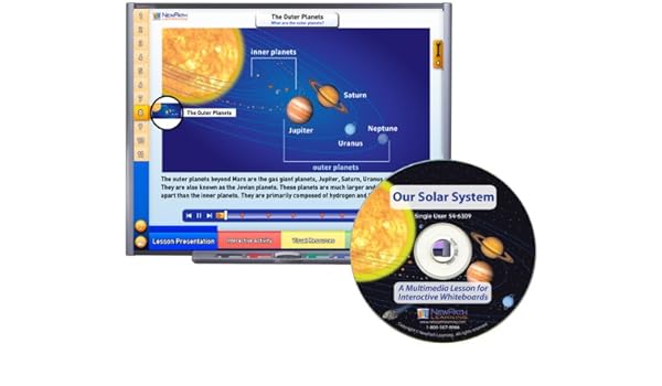Newpath Learning Our Solar System Multimedia Lesson Single