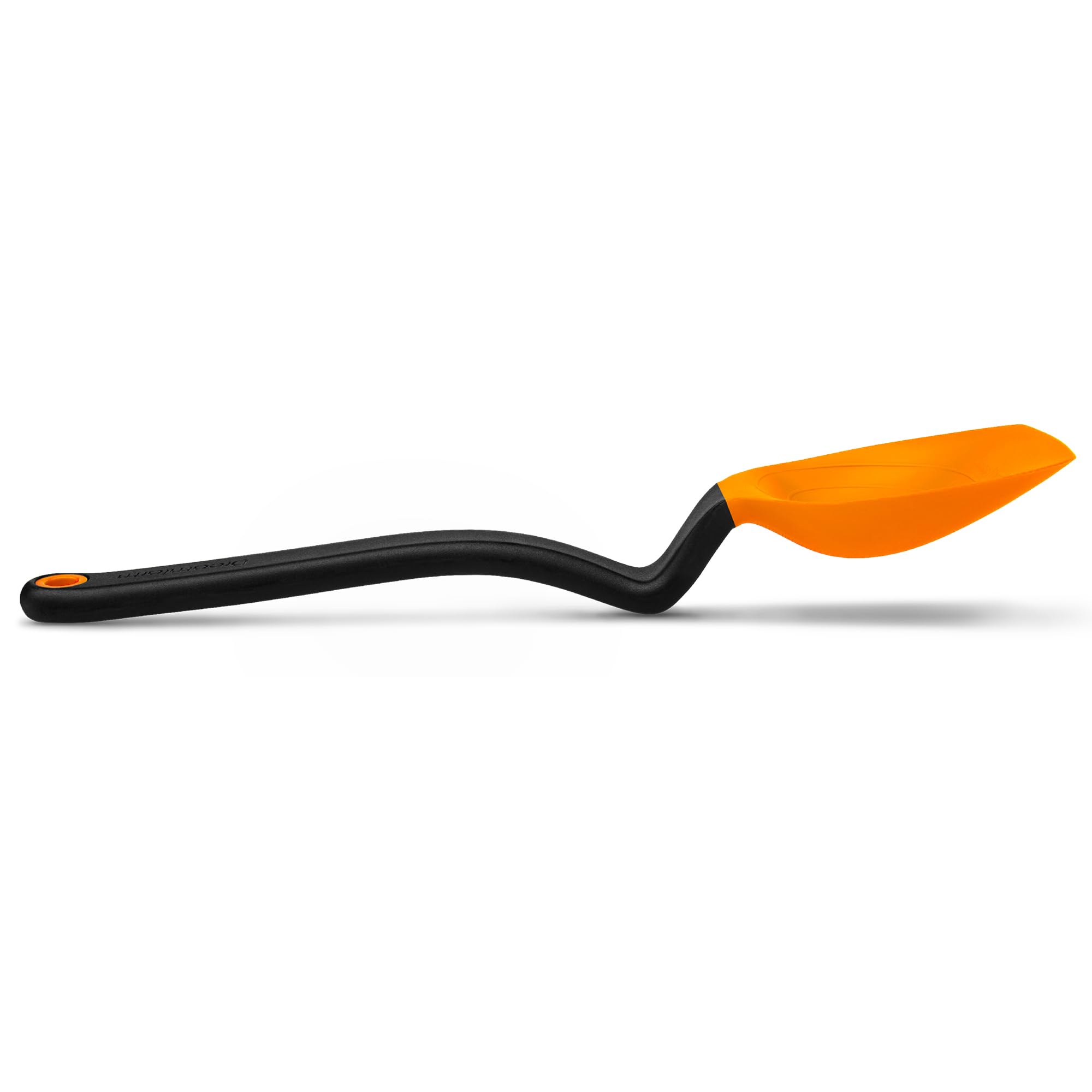 Dreamfarm Supoon | Non-Stick Silicone Sit Up Scraping & Cooking Multifunctional Spoon with Measuring Lines | Kitchen Utensil | Orange