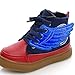 YuQi Shoe Wings Accessory Sports Skating And Parkour Shoe Decorations Charms For Kids Daily Style Accessories (Black-large Bats)