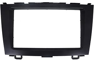 YuYue Radio Stereo Panel for Honda CRV 2007-2012 2 Din Car Radio Frame Fascia Panel DVD Stereo CD Panel Dash Mount Refit Inst