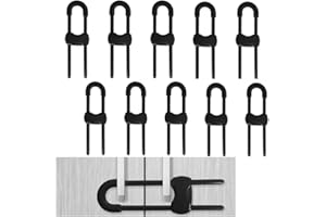 Sliding Cabinet Lock,8Pack Child Safety Locks Cabinet Locks Baby Safety Locks,for Knob Handle On Doors Cabinets Drawers Dress