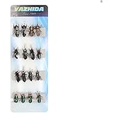 Fly Fishing Flies Collection Premium Realstic Trout Flies Dry Fly Assortment Flyfishing Flys Lures Kits…