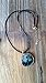 Glowing Moon Necklace, Glow in the Dark Space Necklace, Galaxy Nebula Star Necklace, Glowing Galaxy Choker Planet Necklace