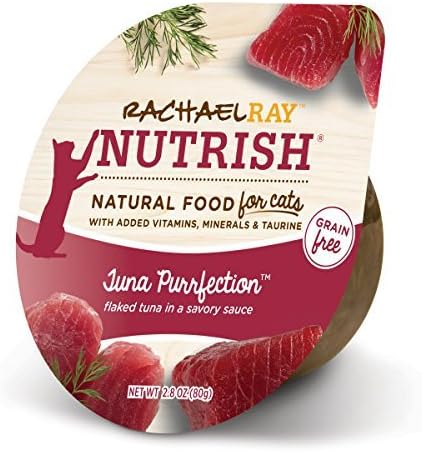 2-Rachael Ray Nutrish Natural Food For Cats Tuna Purrfection (2.8 oz trays each)