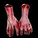 AMA(TM) 1pcs Halloween Horror Props Bloody Hand Bar Haunted House Props Tricky Toys Party Decor