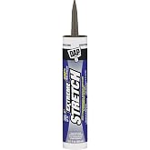 DAP Extreme Stretch Acrylic Urethane Premium Elastomeric Sealant, Iron Stone, 10.1 Oz (7079818712)