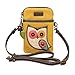 Chala Crossbody Cell Phone Purse - Women PU Leather Multicolor Handbag with Adjustable Strap