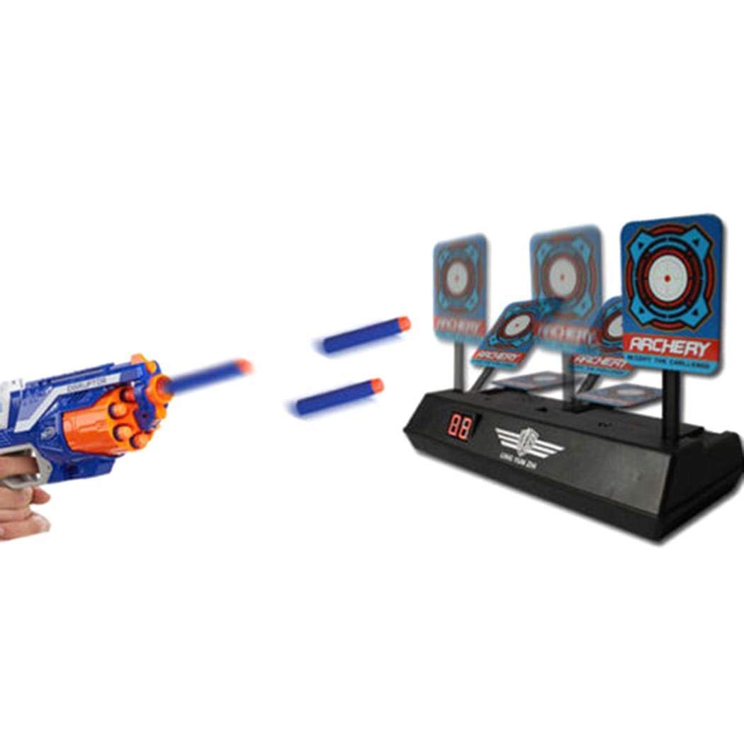 Cidere Electronic Intelligent Light Sound Scoring Target Shape Toy Kids Game Blasters & Foam Play