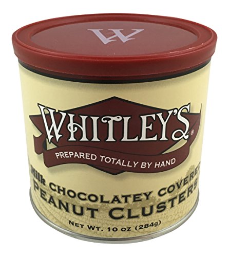 Whitley's Milk Chocolatey Covered Peanut Clusters 10 Ounce Tin - Thumbnail 2