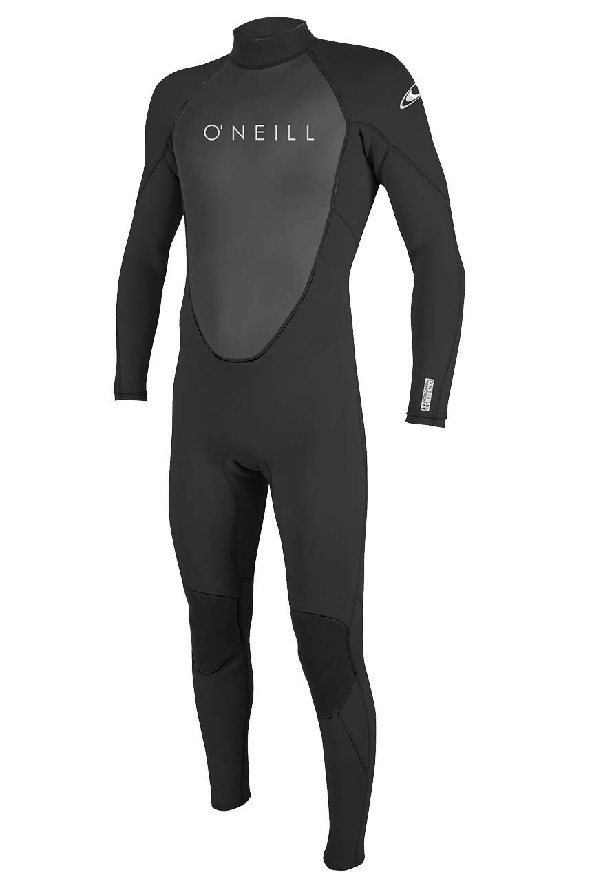 Photo 1 of O'Neill Men's Reactor-2 3/2mm Back Zip Full Wetsuit, Black/Black, M