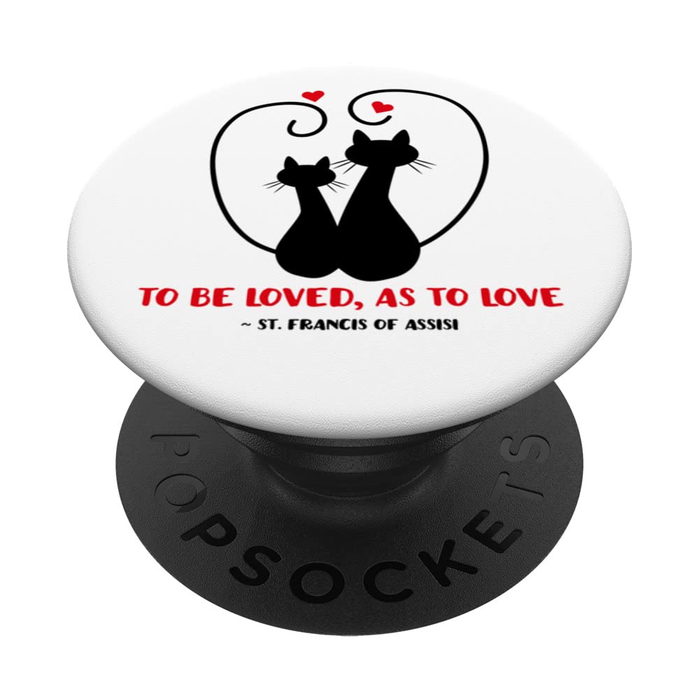 St. Francis of Assisi Patron Saint of Animals Cats Catholic PopSockets Swappable PopGrip