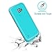 Samsung Galaxy S6 Waterproof Case, Meritcase Galaxy S6 IP68 Full Body Waterproof Dirt Proof Snowproof Shockproof Case for Outdoor Swimming Surfing Diving Snorkeling-Blue
