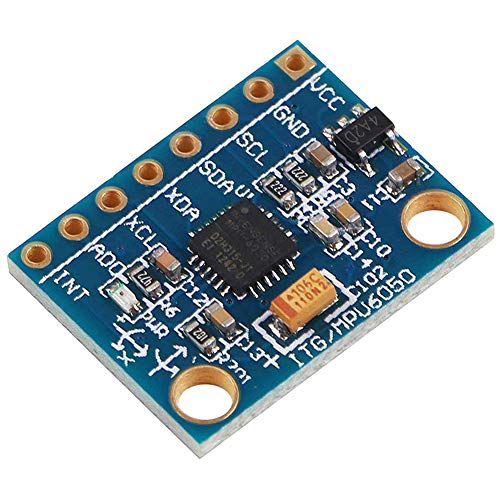 WayinTop 3pcs GY-521 MPU-6050 3 Axis Gyroscope and 3 Axis Accelerometer 6DOF Sensor Module 16 Bit AD Converter Data Output IIC I2C for Arduino - Thumbnail 3