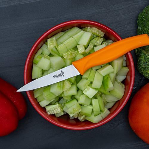 Slitzer-Germany-4-Piece-Paring-Knife-Set-German-Stainless-Steel-Blades-Colored-Handles-Red-Yellow-Green-Orange
