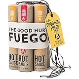 The Good Hurt Fuego: Sampler Pack of 7 Different Hot Sauces Inspired by Exotic Flavors and Peppers from Around the World - A Hot Sauce Lover's Gift Set