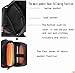 Laptop Backpack Waterproof Computer Backpacks Bag for Men College School Travel and Work Fit Laptops Up to 16” (Black)