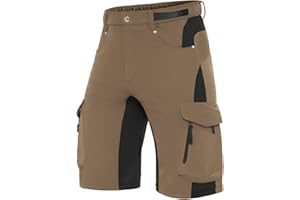XKTTAC Men's Outdoor Quick Dry Lightweight Stretchy Shorts for Hiking, Tactical, Camping, Travel with 6 Pockets