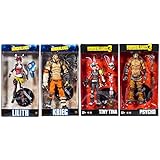 Borderlands Series 4 7-Inch Action Figures Set of 4 (Tiny Tina, Psycho, Lilith, Krieg)