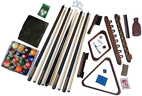 Carmelli Deluxe Billiards Accessory Kit - Walnut Finish