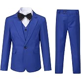 Boyland Boys Suit Shawl Lapel 2 Pieces Slim Fit Suit Jacket Pants Suit Set Prom Party