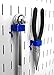 Wall Control KT-200-DLX Blue Slotted Metal Pegboard Hook Kit for Storage & Organization – Deluxe Assortment, 50 lbs Capacity, Made in USA