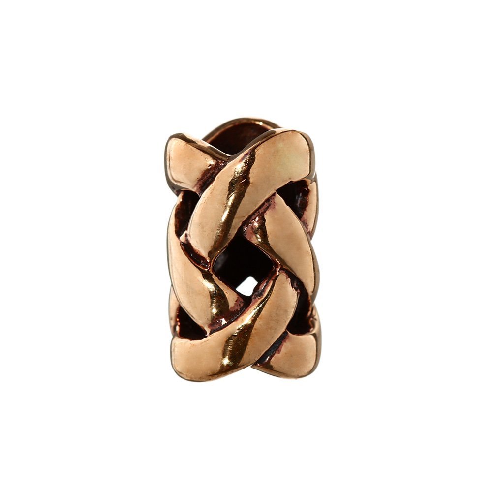 NKlaus beard bead hair ornament NEMETONA Celtic bronze curly bead 6404