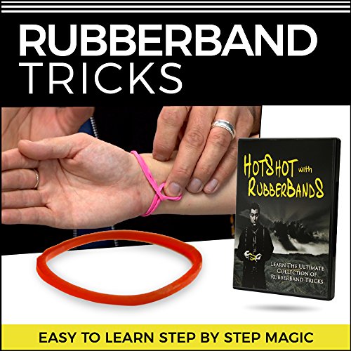 Magic Makers Become Hot Shot with Rubber Band, Complete Course, Fully Demonstrated and Explained in Easy to Follow Step by Step Videos for Quick Mastery