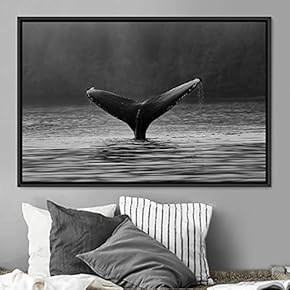 signwin Framed Canvas Wall Art Swimming Free Cool...