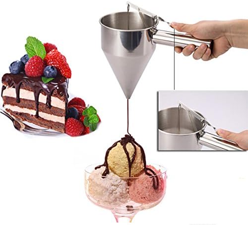 Stainless Steel Funnel Octopus Balls Tools With Rack