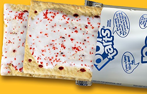5 Pop+Tarts+Breakfast+Pastries+Raspberry+Flavored