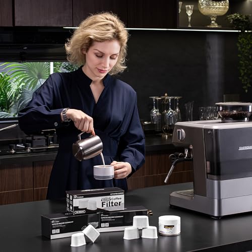 Possiave 12-Pack Charcoal Water Filters Compatible with Breville BWF100 Machines, Breville Espresso Machine Water Filter Replacement
