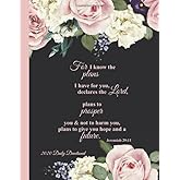 2020 Daily Devotional: Devotional Prayer Journal for Women with Scripture (Bible Study Guides and Workbooks, Christian Journal Extra Large, 8.5 x 11)