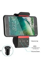 Manos libres Bluetooth coche kit teléfono celular, coche audio Bluetooth altavoz