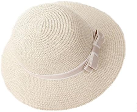Floppyeva Women's Sun Hats Bowtie Wide Brim Bucket Hats Beach Straw Hats sunbonnet