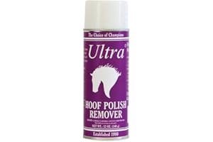 Schneiders Horse 12oz Ultra Hoof Polish Remover Spray Removes from Clothing