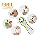 Keklle All-in-One Jar Opener and Bottle Opener for Any Jar/Bottle Sizes, Soda Can Bottle Opener - Ideal for Weak Hands and Seniors with Arthritis