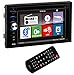 BOSS Audio Systems BV9366B Double Din, Touchscreen, Bluetooth, DVD CD MP3 USB SD AM FM Car Stereo, 6.2 Inch Digital LCD Monitor, Wireless Remote
