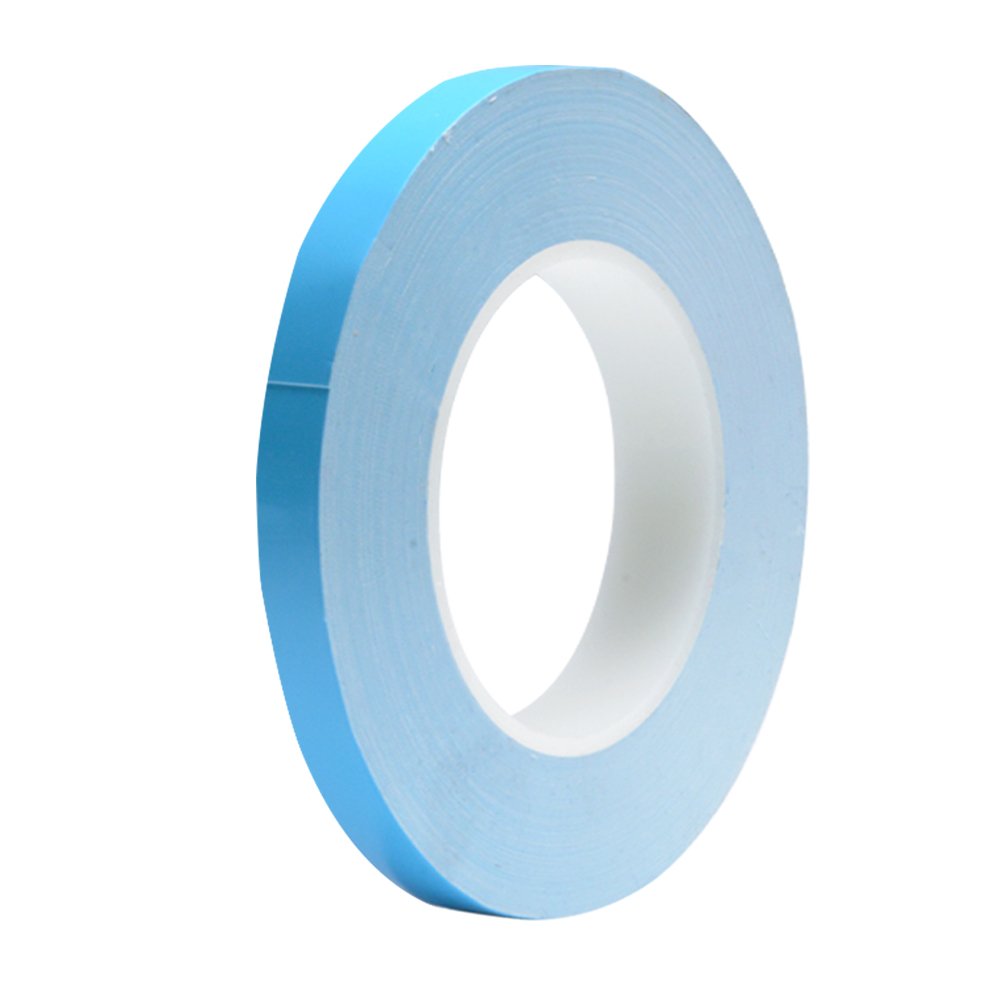 Nicelux Double Sided Heat Conductive Tape for LED Light, PC and More, Electric Insulated, 1 Roll Pack (8mmx82ftx0.3mm)
