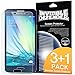 Galaxy A3 Screen Protector - Invisible Defender [3+1 Free/MAX HD CLEARNESS] Perfect Touch Precision High Definition (HD) Clear Quality Film (4-Pack) for Samsung Galaxy A3