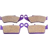 ECCPP FA131 Brake Pads Front and Rear Carbon Fiber Replacement Brake Pads Kits Fit for 2000-2009 GAS,1993-2009 Honda,1995-2007 Kawasaki,1996-2016 Suzuki,1998-2002 Yamaha