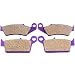 ECCPP FA131 Brake Pads Front and Rear Carbon Fiber Replacement Brake Pads Kits Fit for 2000-2009 GAS,1993-2009 Honda,1995-2007 Kawasaki,1996-2016 Suzuki,1998-2002 Yamaha primary