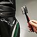 Golf Ball Retriever & Golf Club Cleaning Brush with Groove Cleaner Retractable Zip-line Carabiner